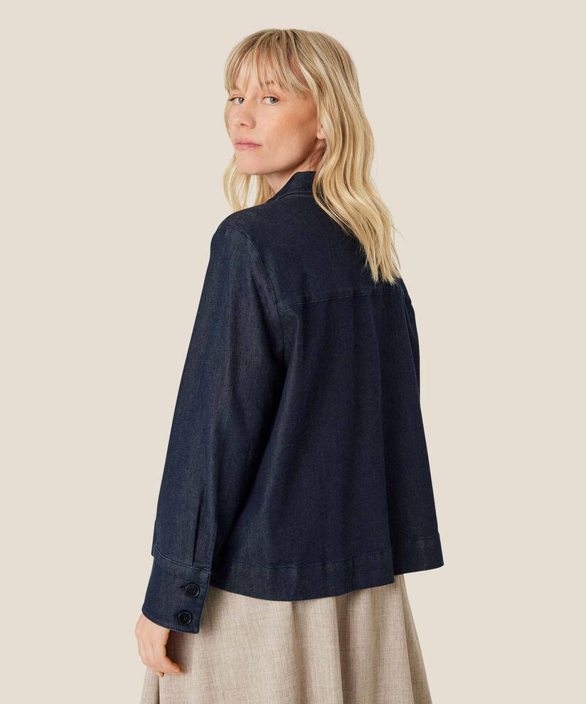 Iowa Denim Shirt, Dark Denim