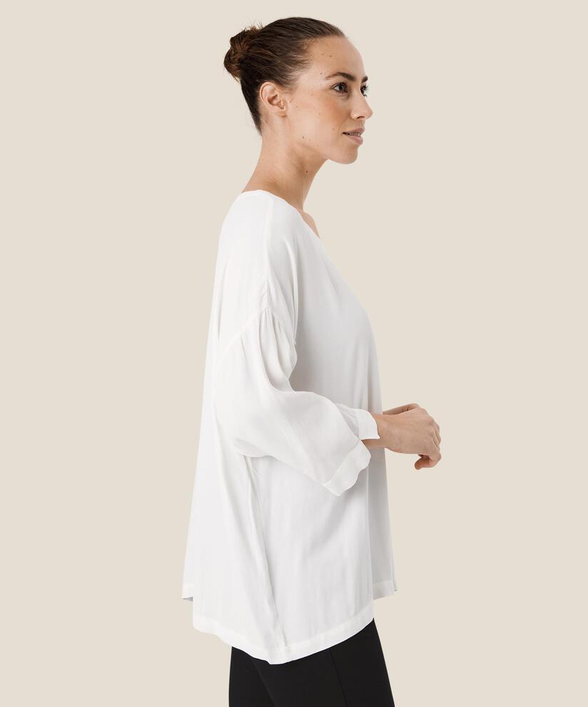 Becca Blouse, Cream, hi-res