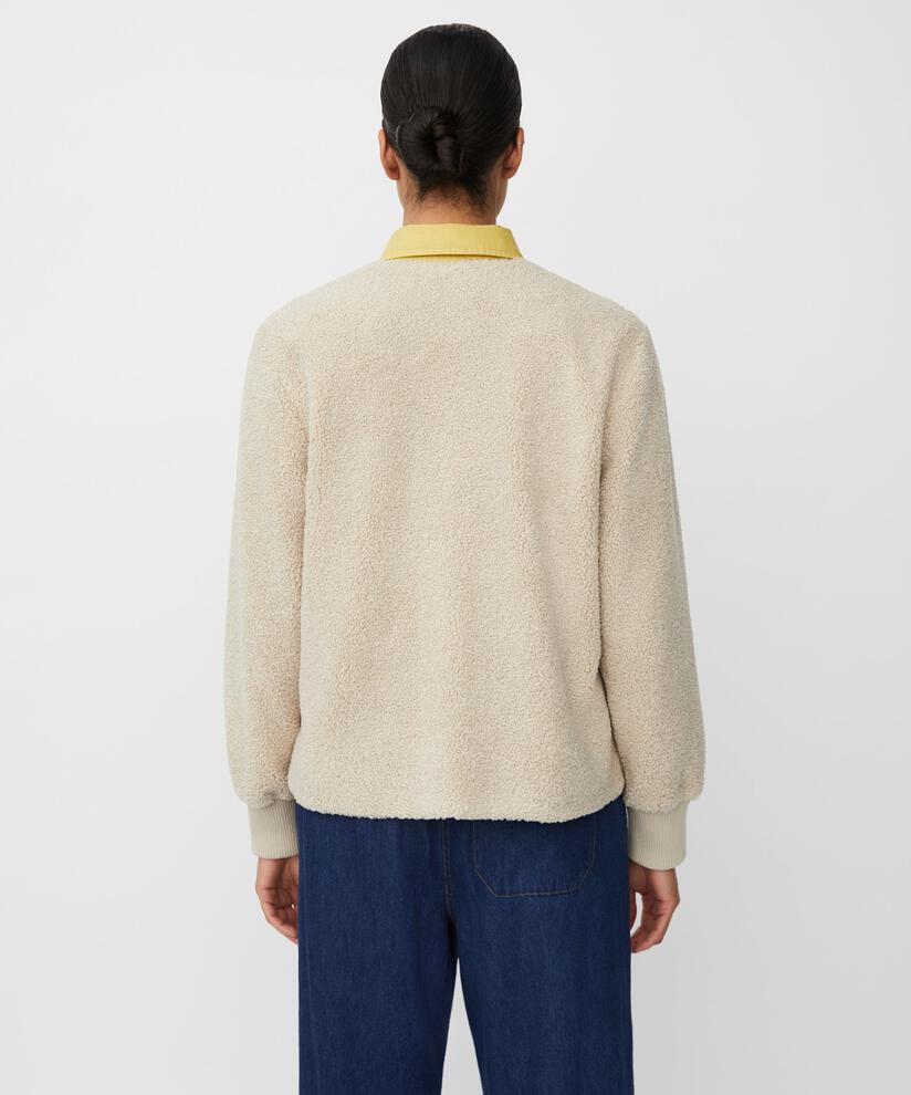 Junte Teddy Fleece Jacket, Fog