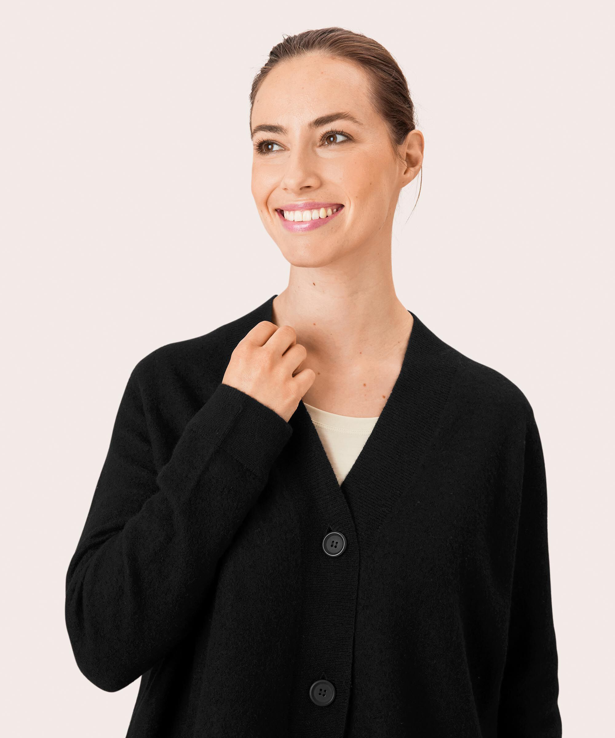 LUCIA CARDIGAN, Black