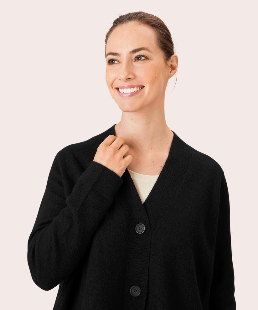 LUCIA CARDIGAN, Black