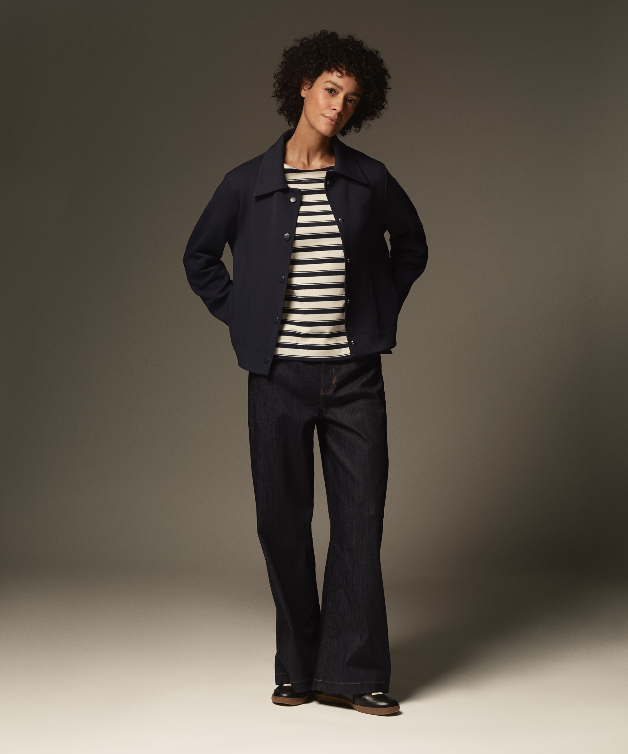 Passang Denim Trousers, Dark Denim
