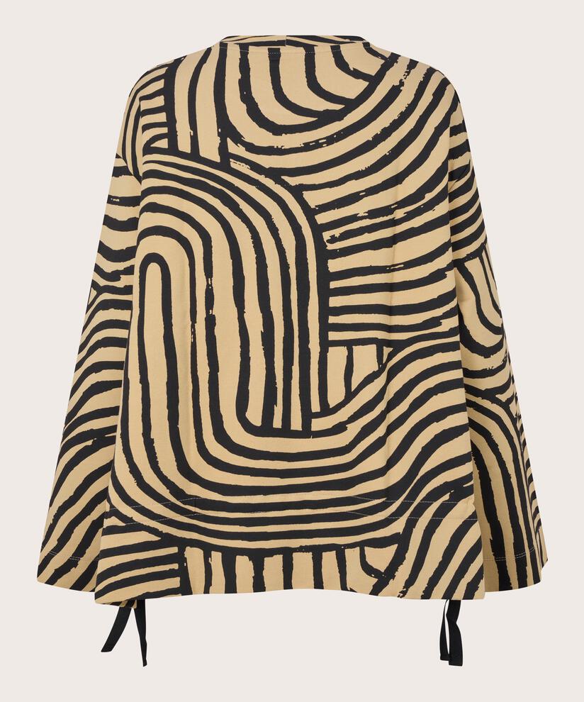 Bidia JERSEY Top, Travertine