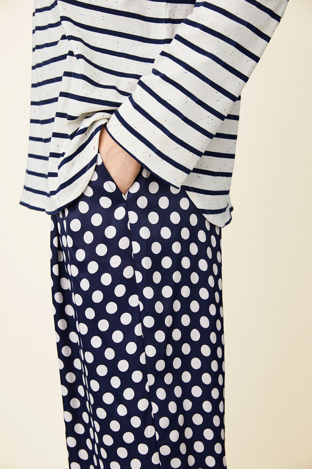 Bona JERSEY Top, Navy