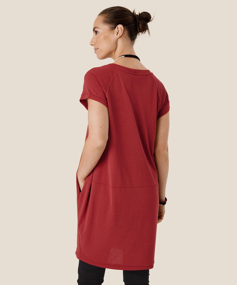 Galina JERSEY Tunic, Tandoori, hi-res