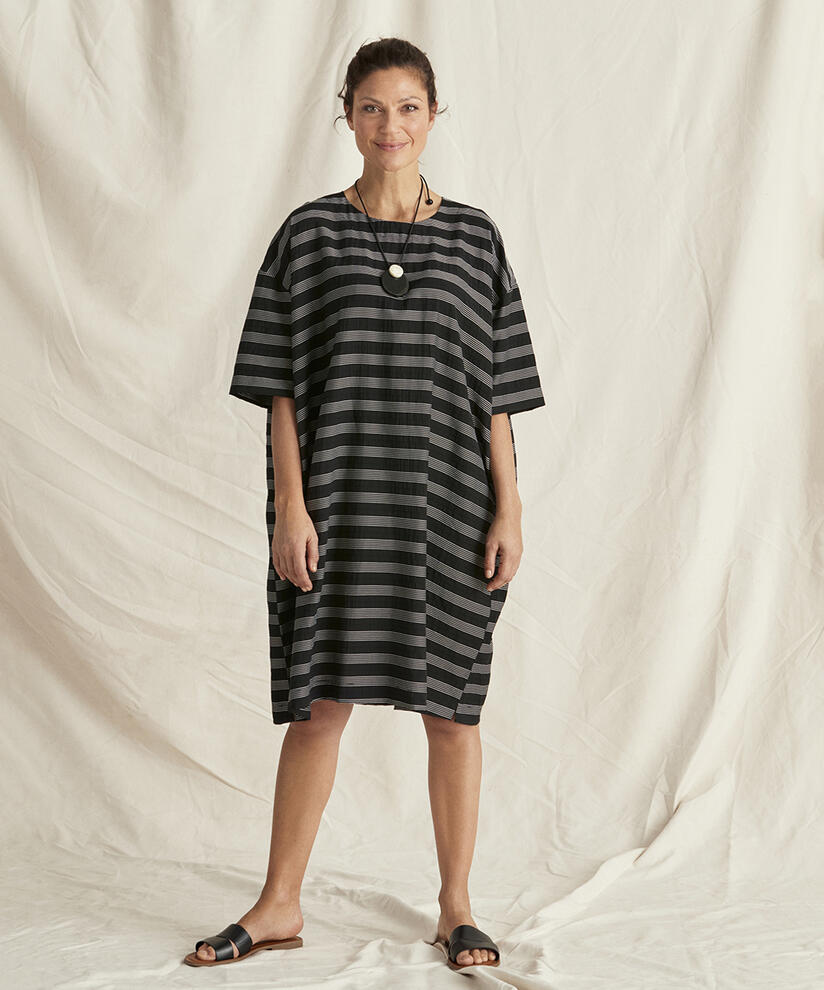 NASLA DRESS, Black