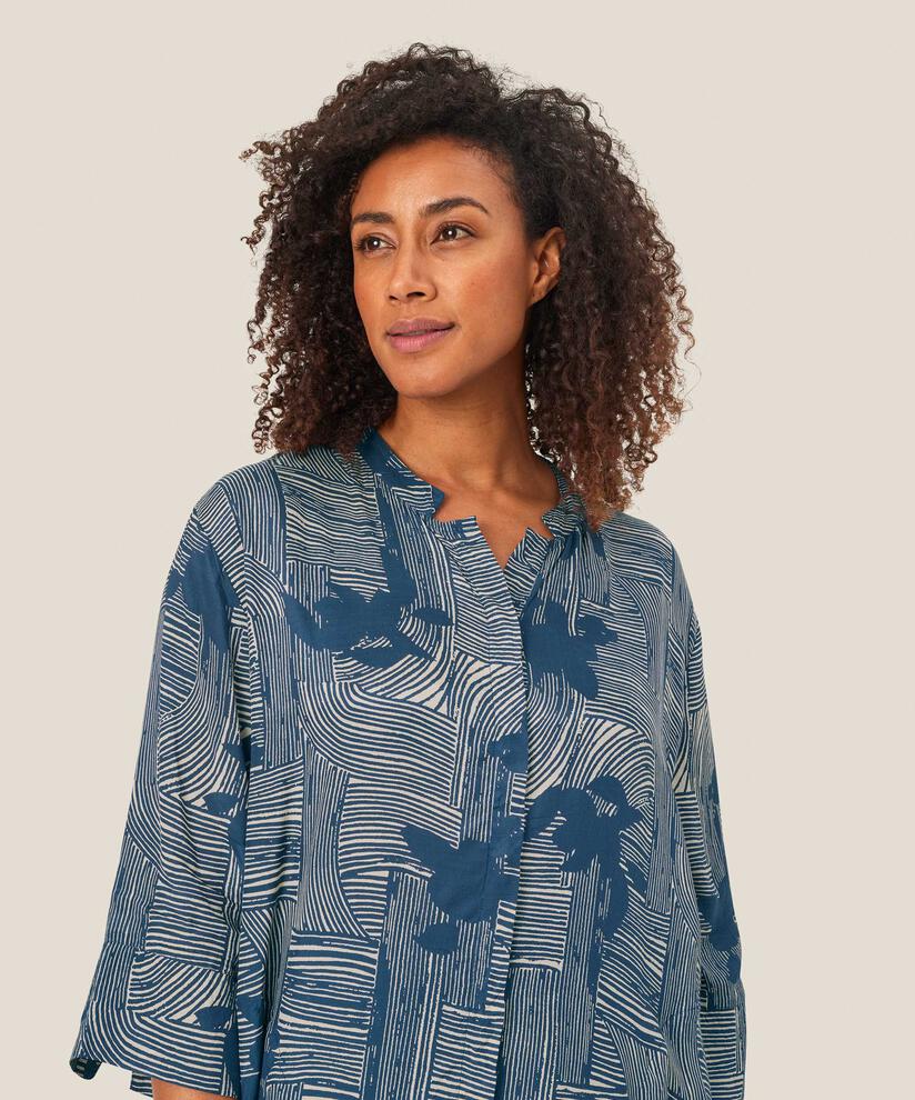Nimes Shirt Dress, Sargasso Sea