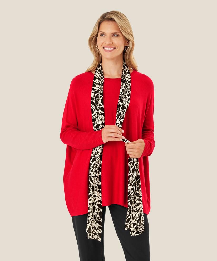 Along Scarf, Black
