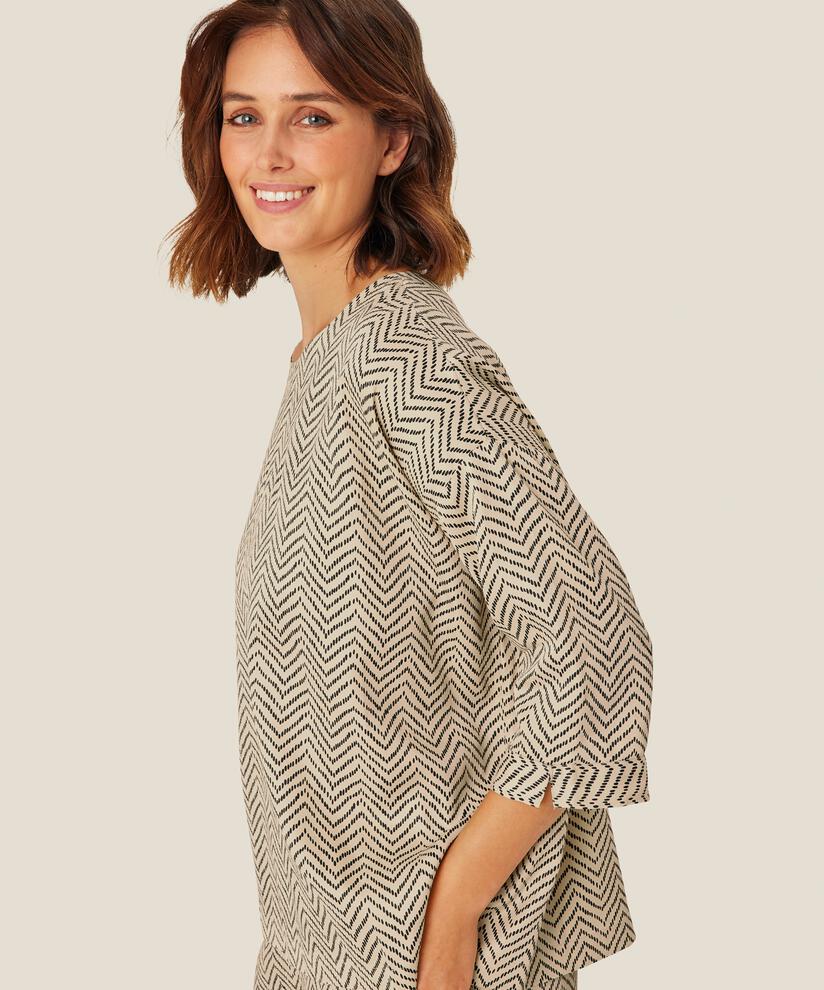 Becca Blouse, Fog