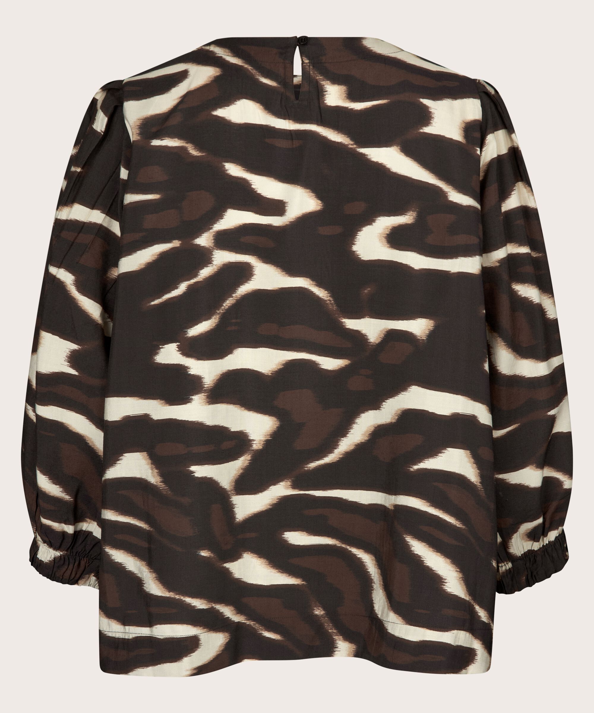 Brisa Blouse, Coffee Bean