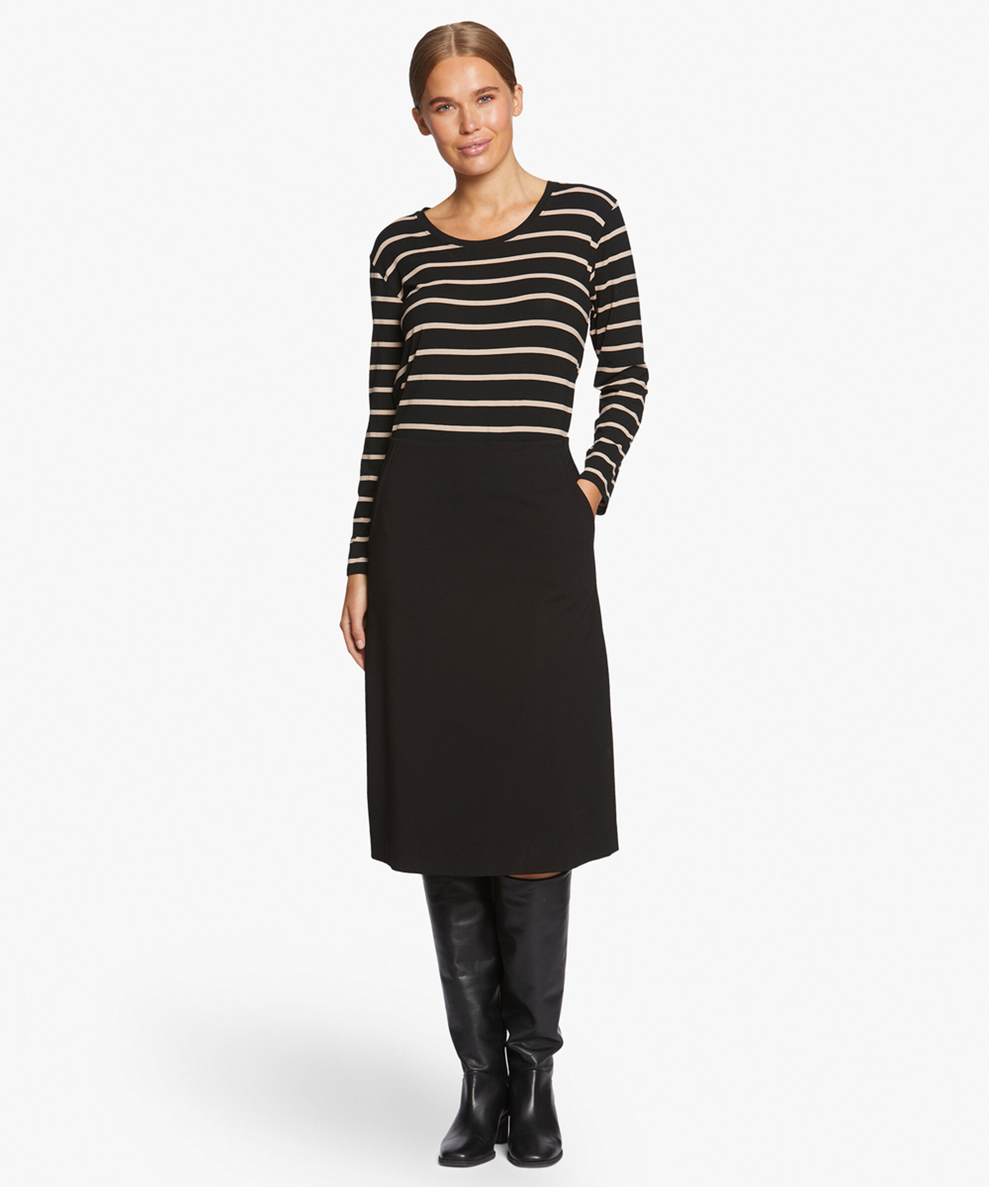 SARITA SKIRT, Black