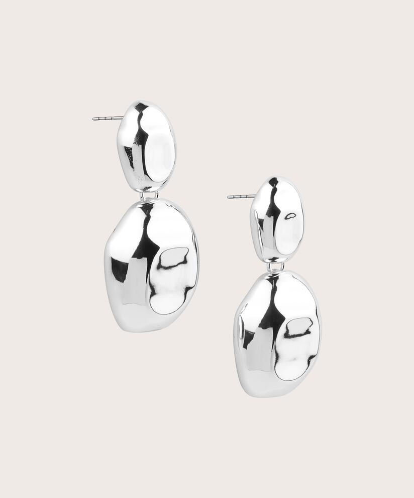 Rayani Earrings, Silver