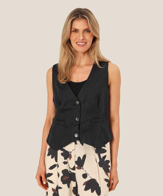 Jordyn Waistcoat, Black
