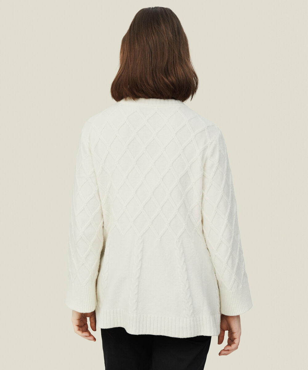 FRILLY TOP, Whitecap