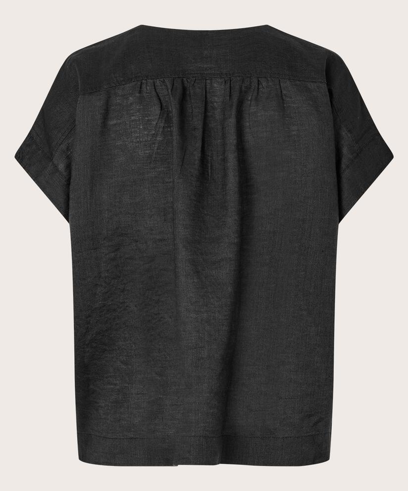 Braidy Blouse, Black