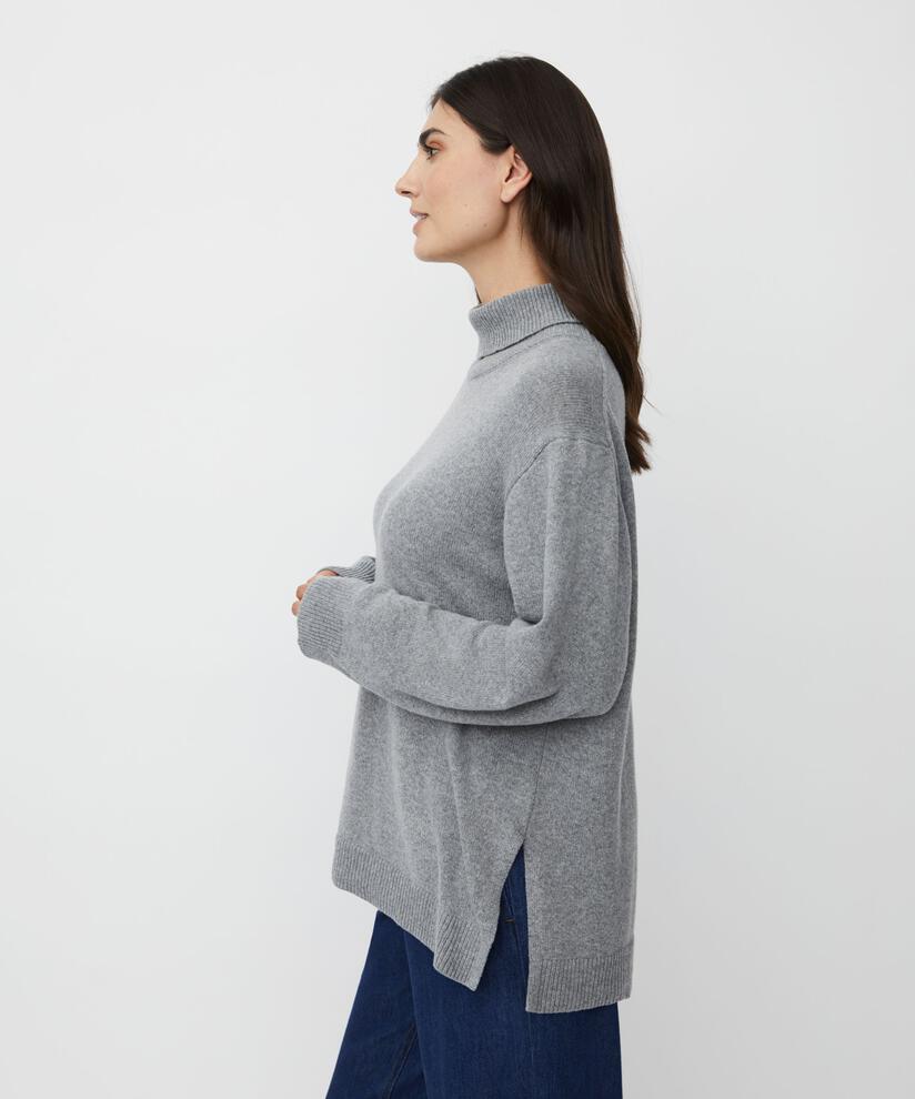 Faricka Pullover, M. Grey mel.