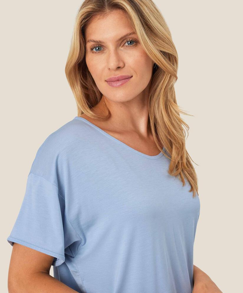 Binja JERSEY Top, Blue Fog