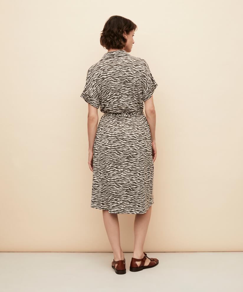 Nerithia JERSEY Shirt Dress, Raven