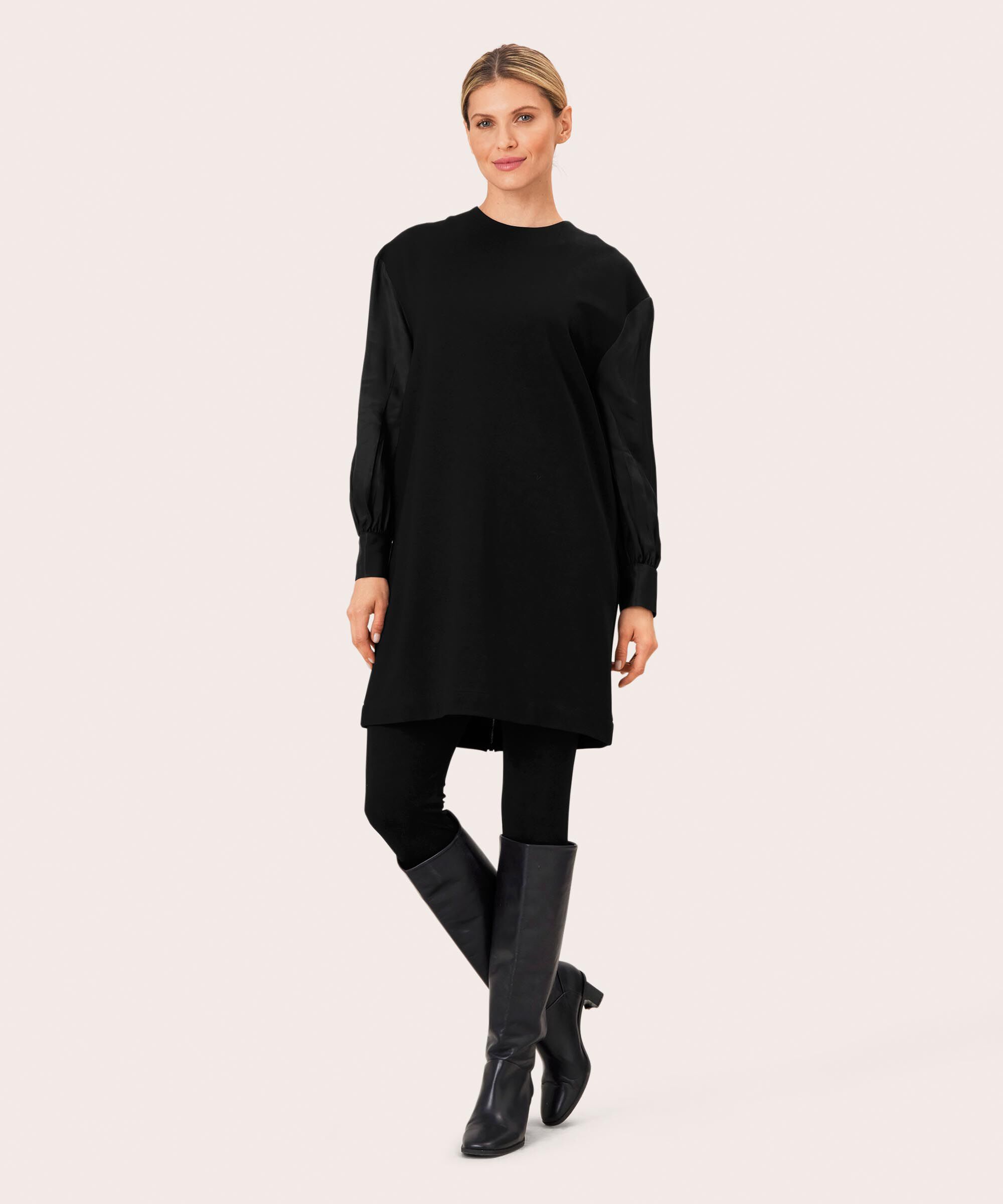 Nicolina JERSEY Dress, Black