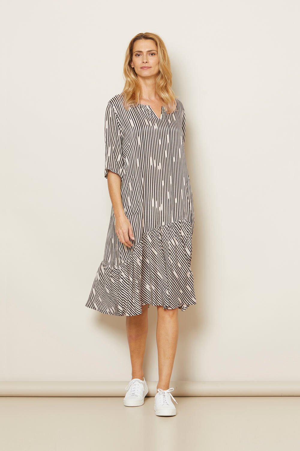 NATANIA DRESS, Black