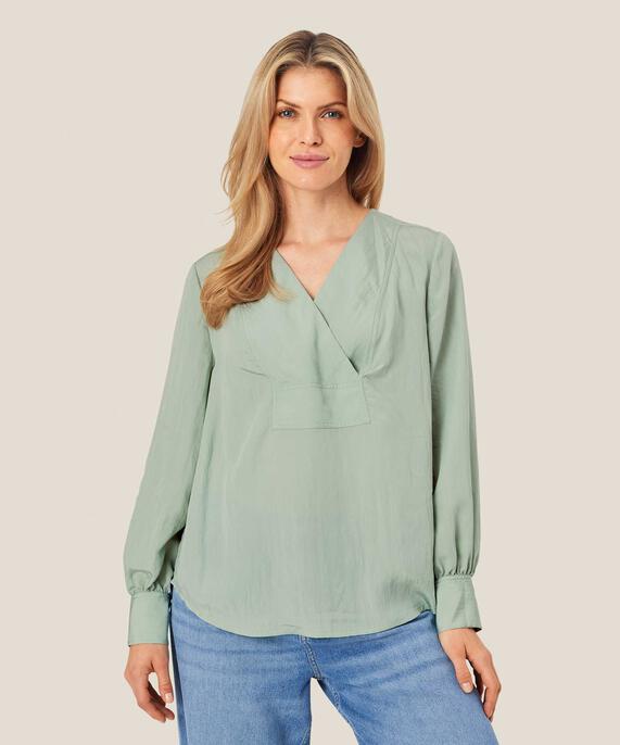 Dianthe Blouse, Frosty Green