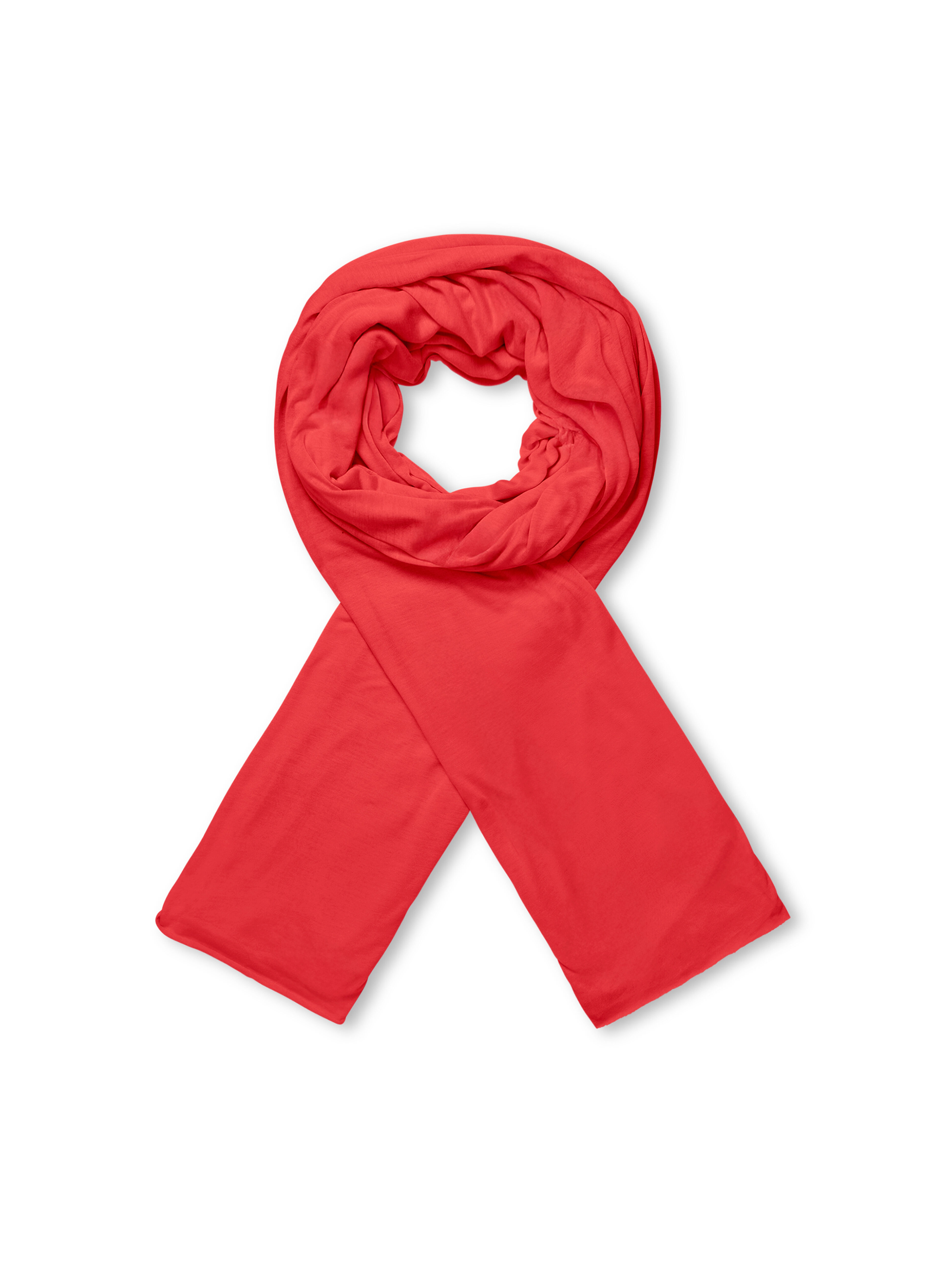 Amega JERSEY Scarf, Poinsettia