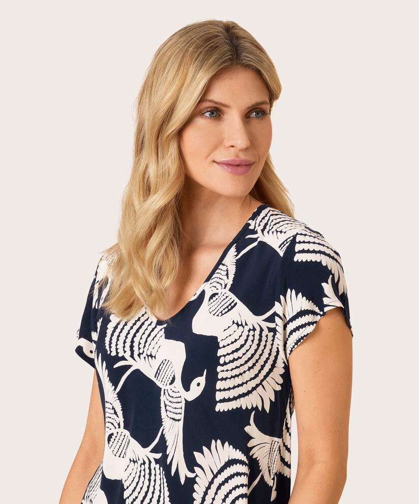 KALLO TOP, Navy Blazer