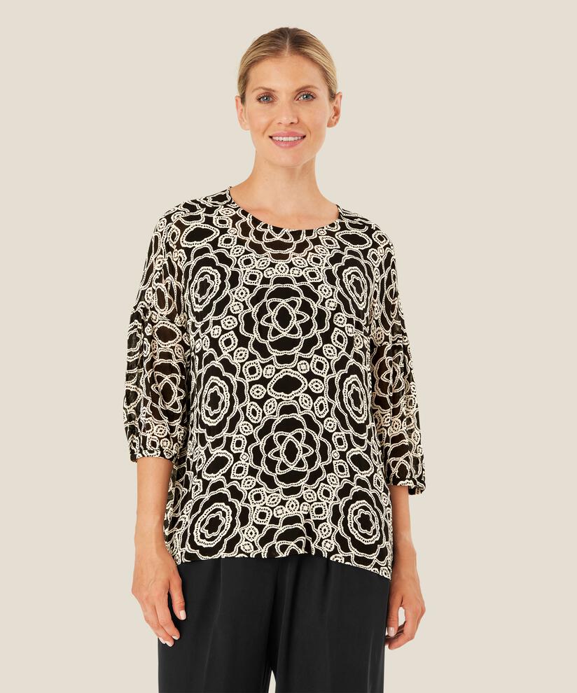 Dilu Blouse, Black