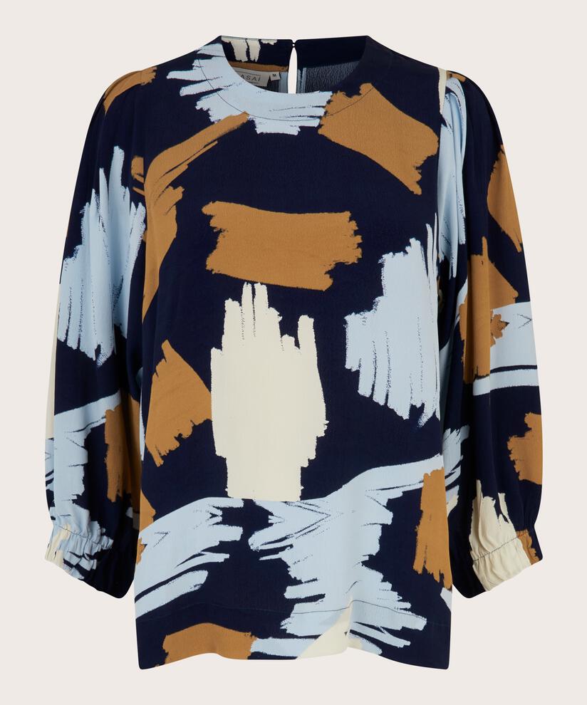 Brisa Blouse, Maritime Blue