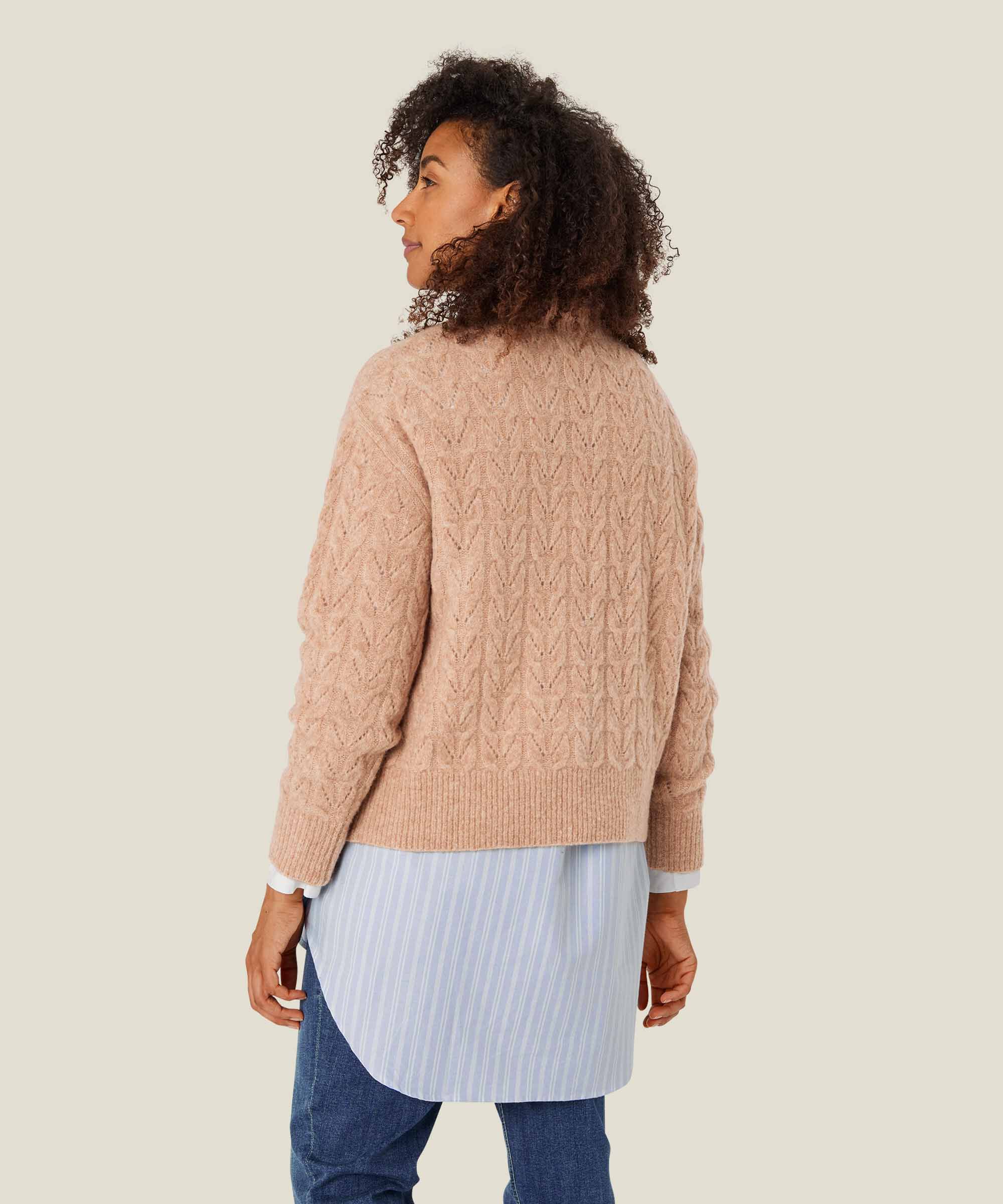 Fuenta Jumper, L beige mel