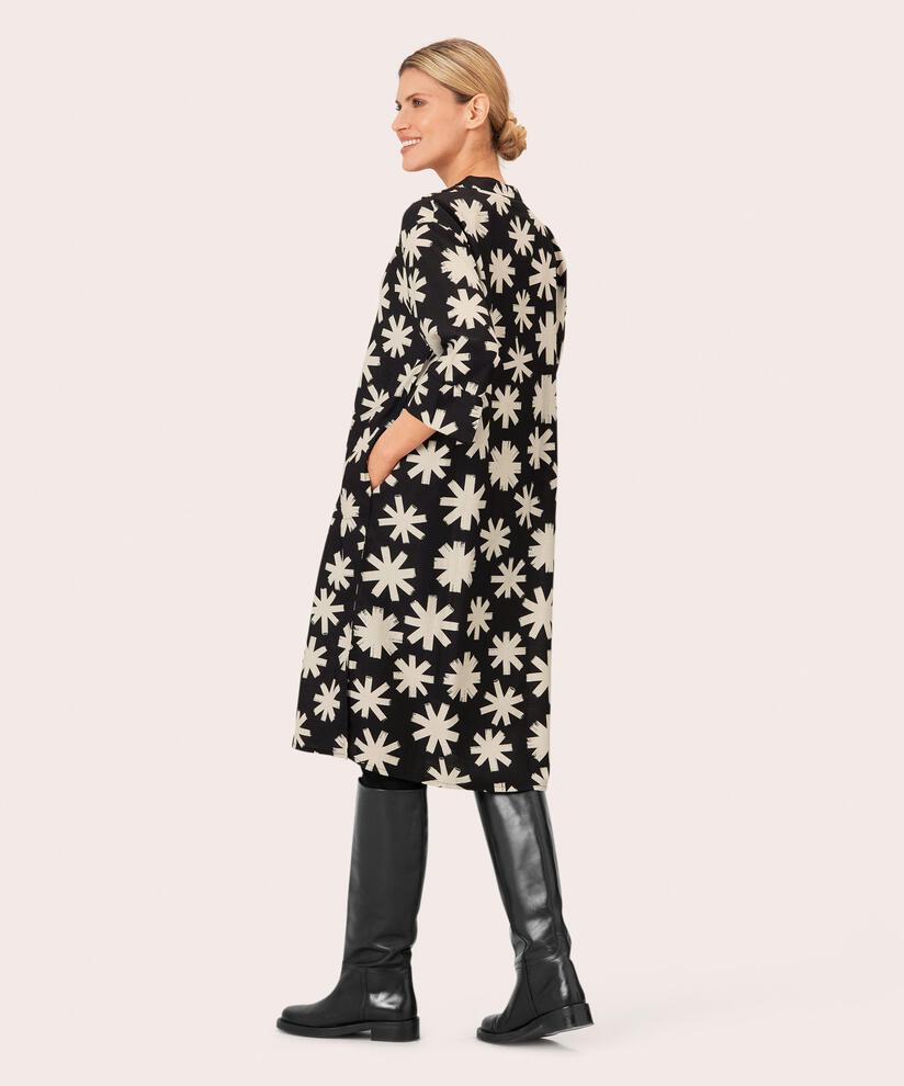 Nimes Shirt Dress, Black, hi-res