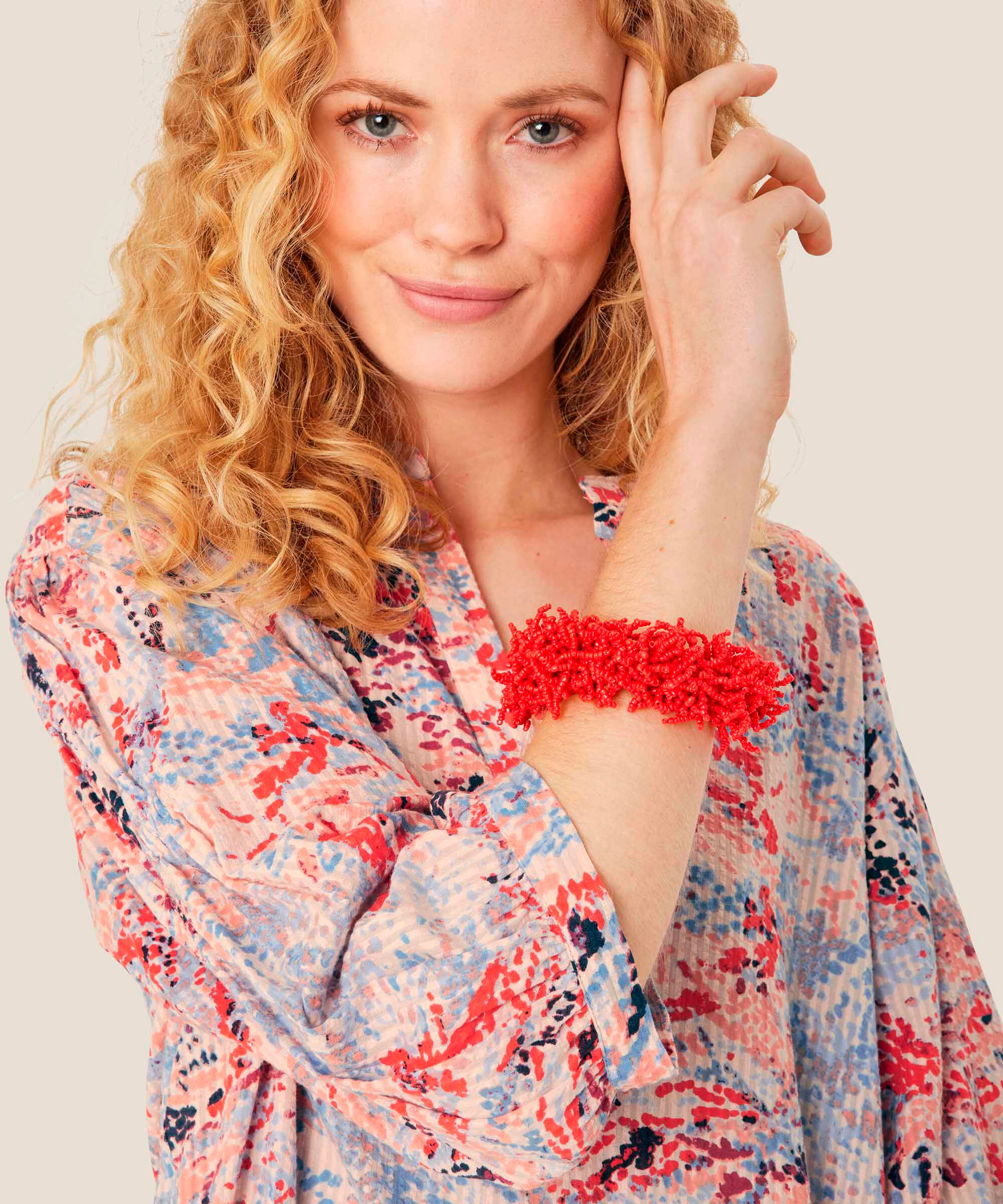 Refia Bracelet, Orange com