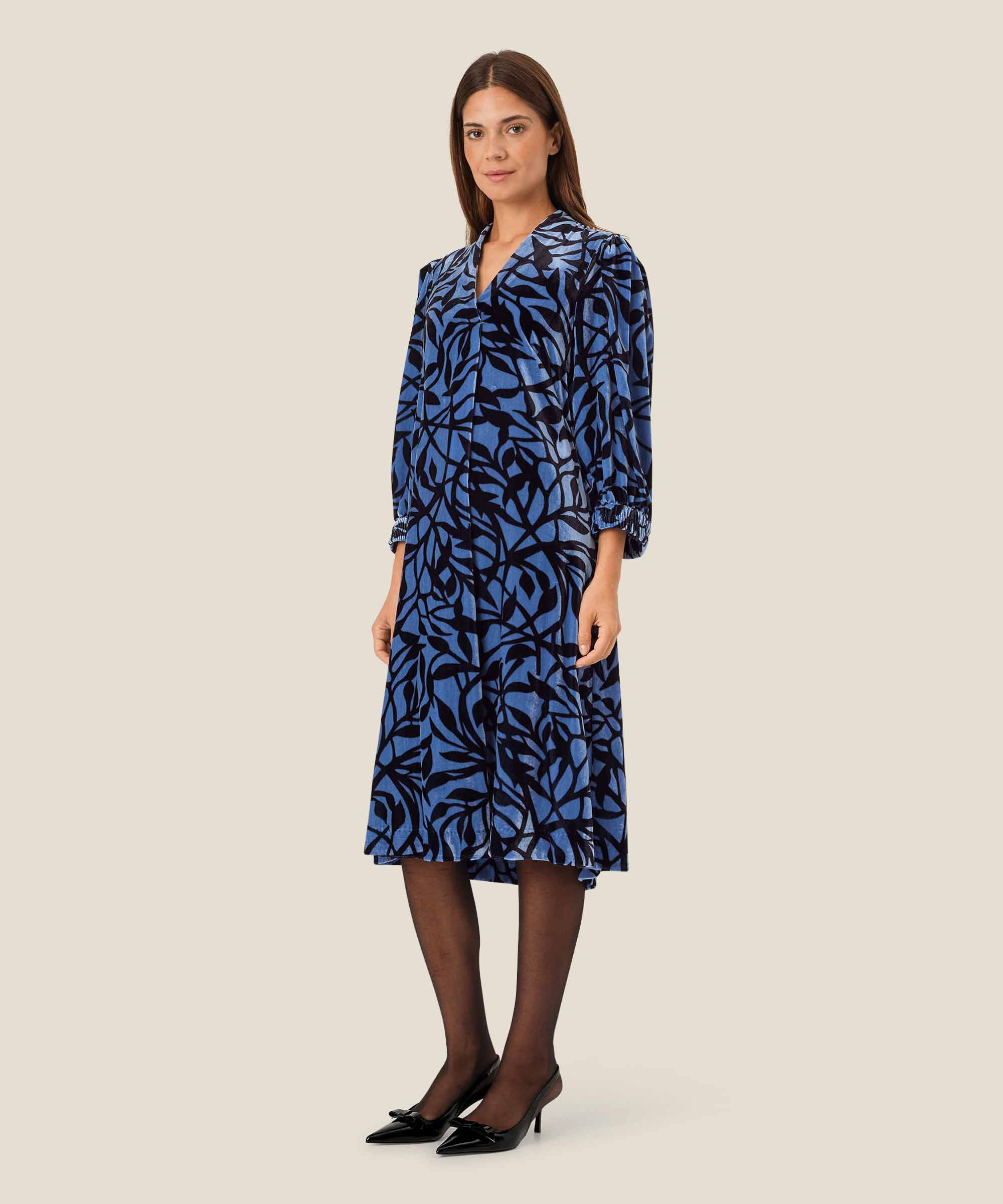 Nejalu Dress, Federal Blue