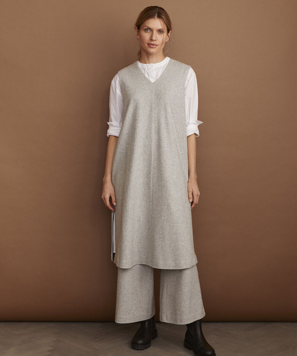 NOLA DRESS, L. Grey mel.