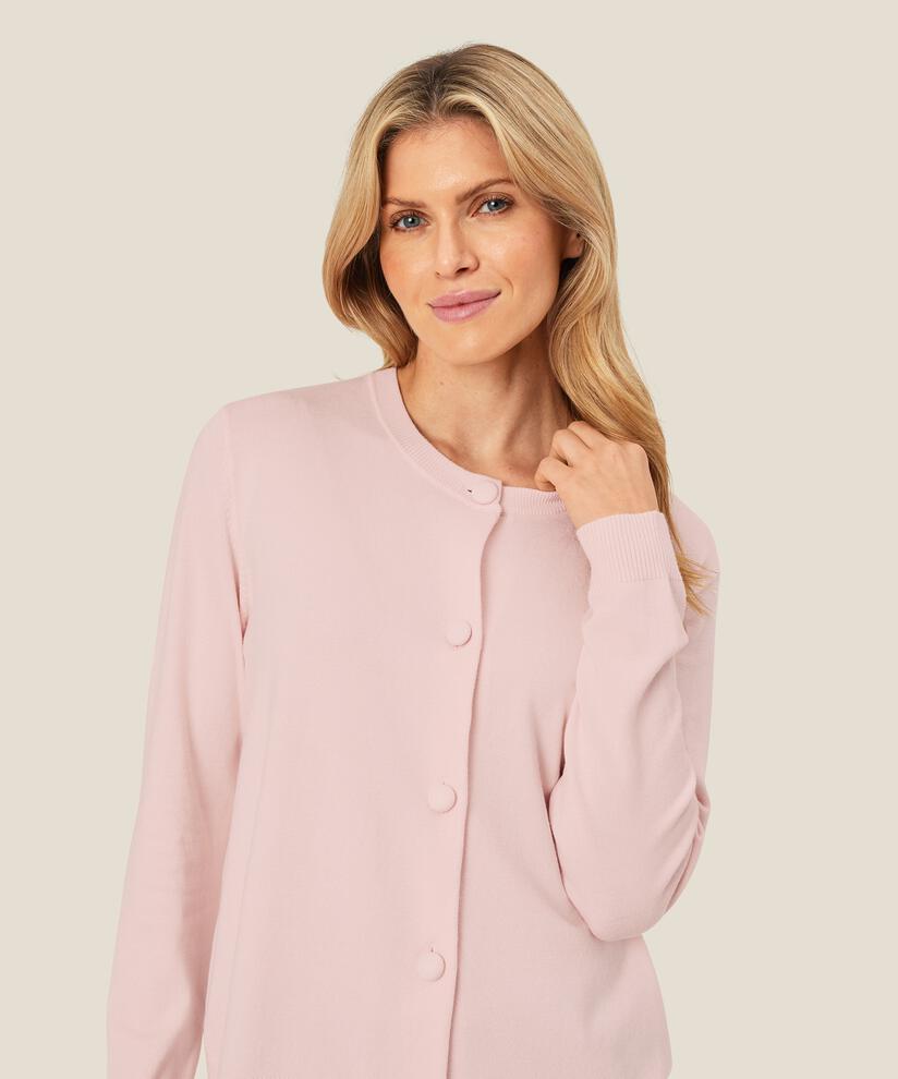 Leanna Cardigan, Mauve Chalk