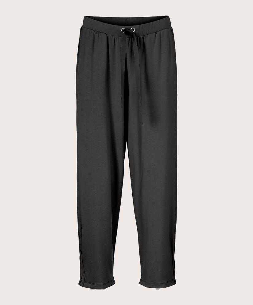 PERSINI JERSEY TROUSERS, Black
