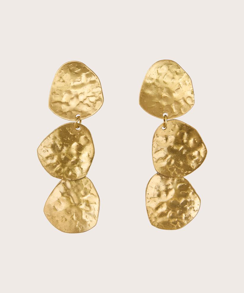 Reesel Earrings, Gold