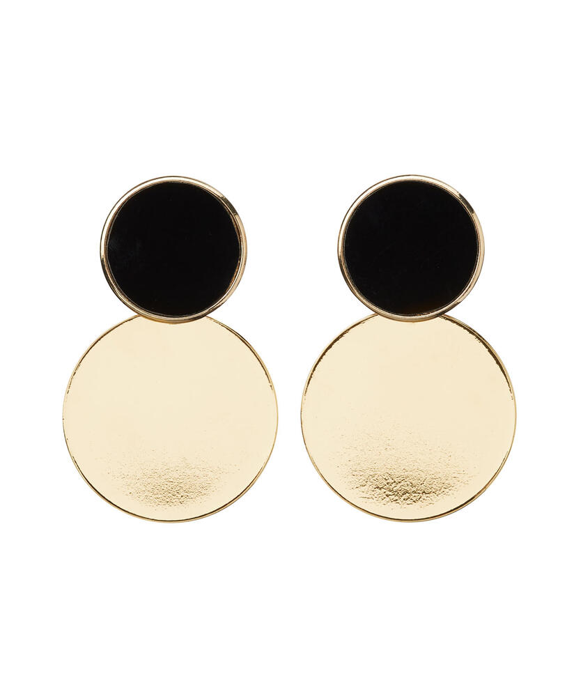 RIVKA EARRINGS, Black, hi-res