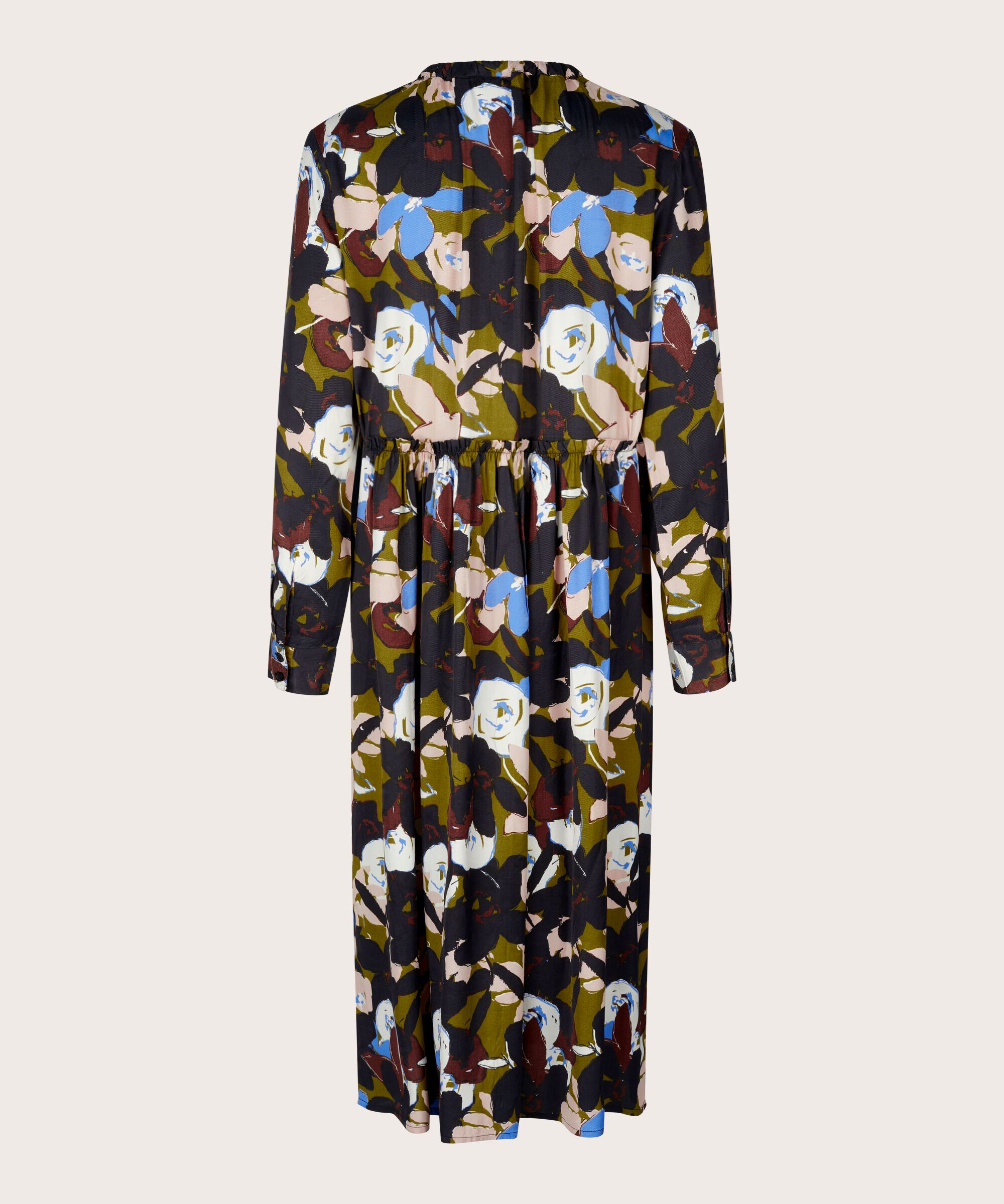 Najal Shirt Dress, Fir Green