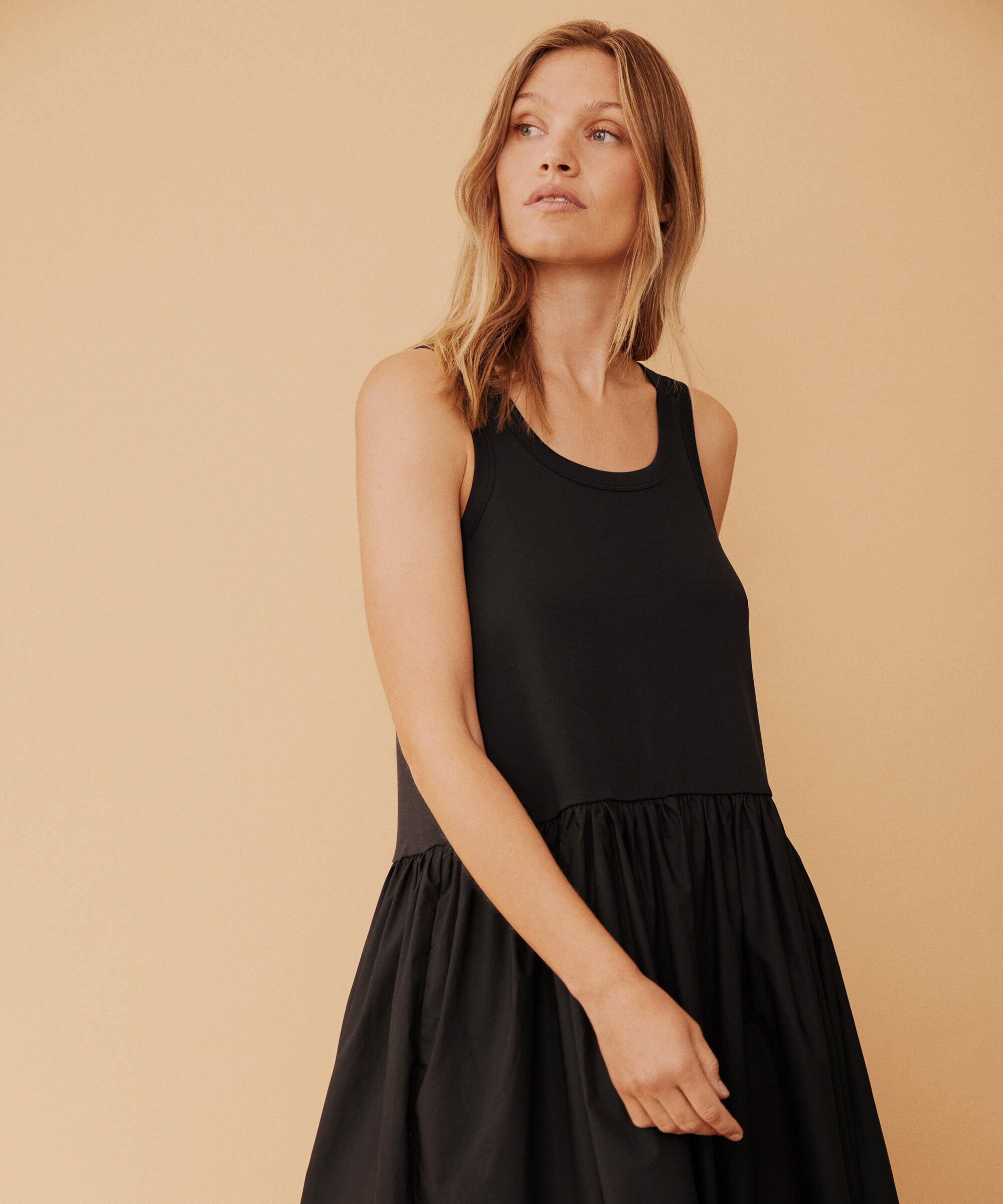 Naha JERSEY Dress, Black