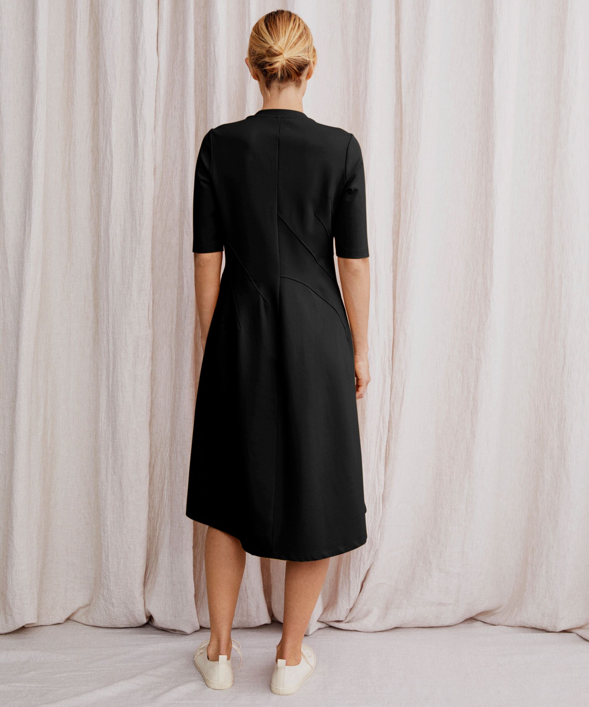Nafua JERSEY Dress, Black