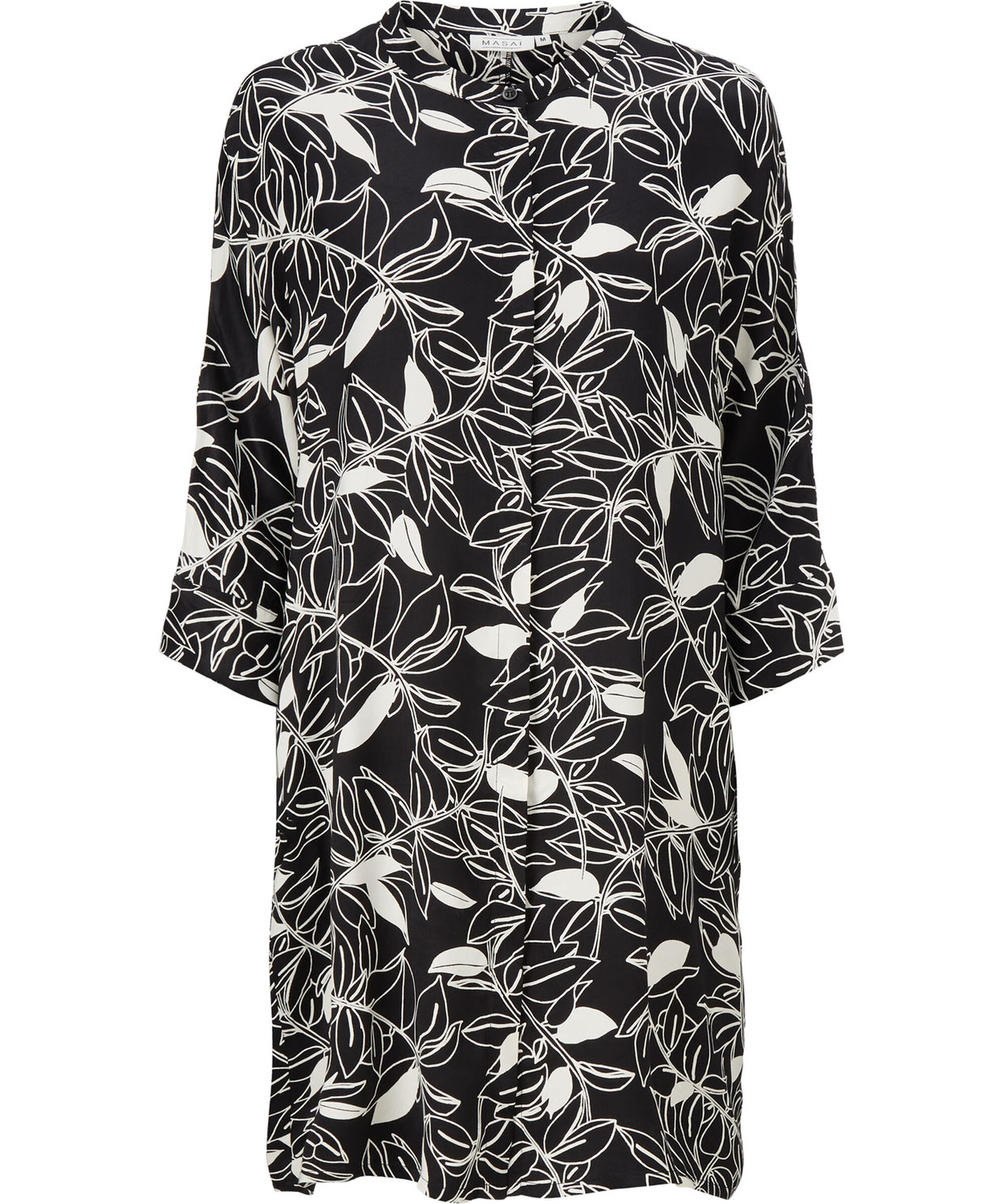 IOSETTA SHIRT DRESS, Black