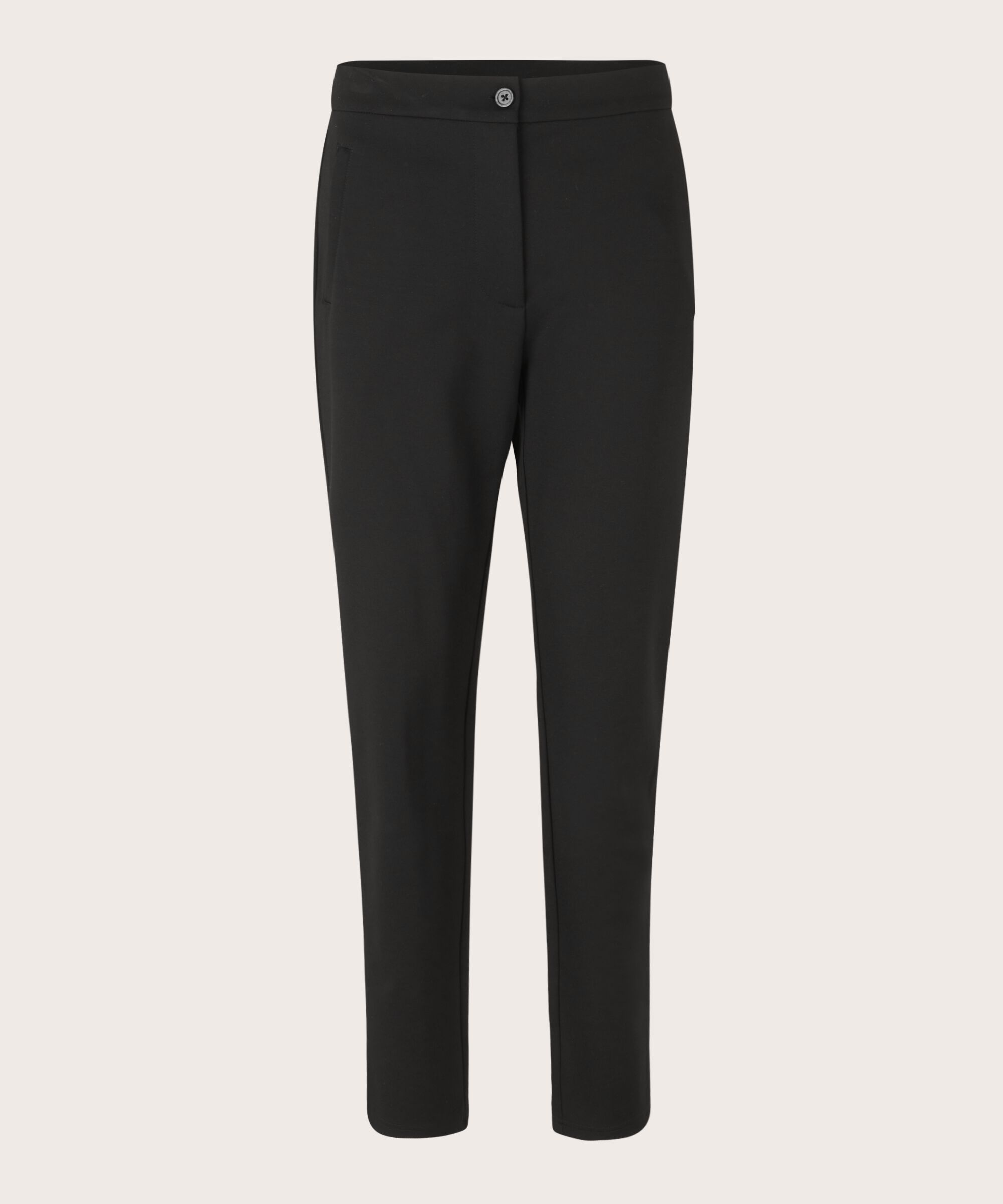 Pamala JERSEY Trousers, Black