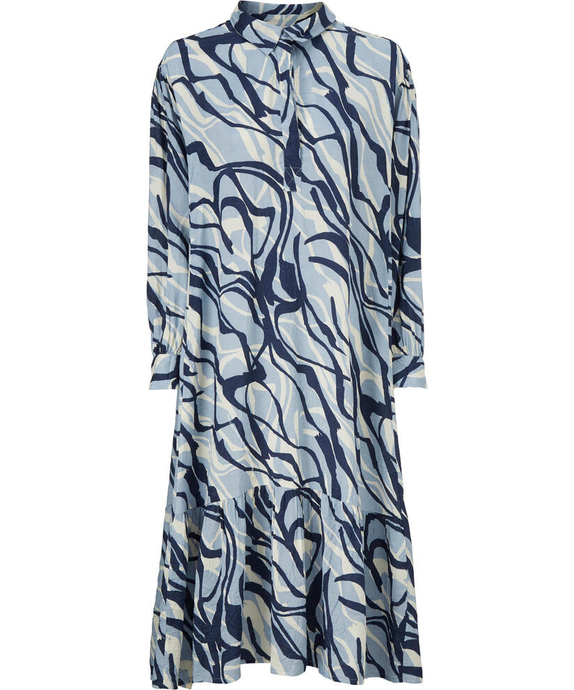 NARAI DRESS, Faded Denim