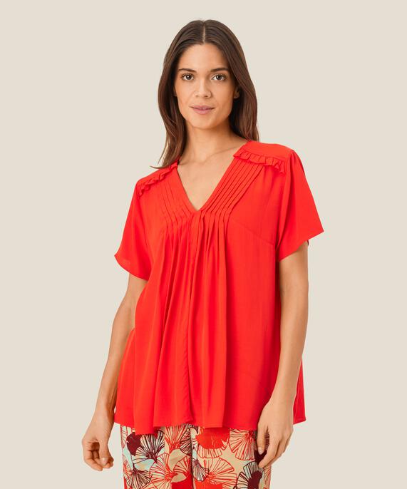 Daxina Blouse, Poinciana