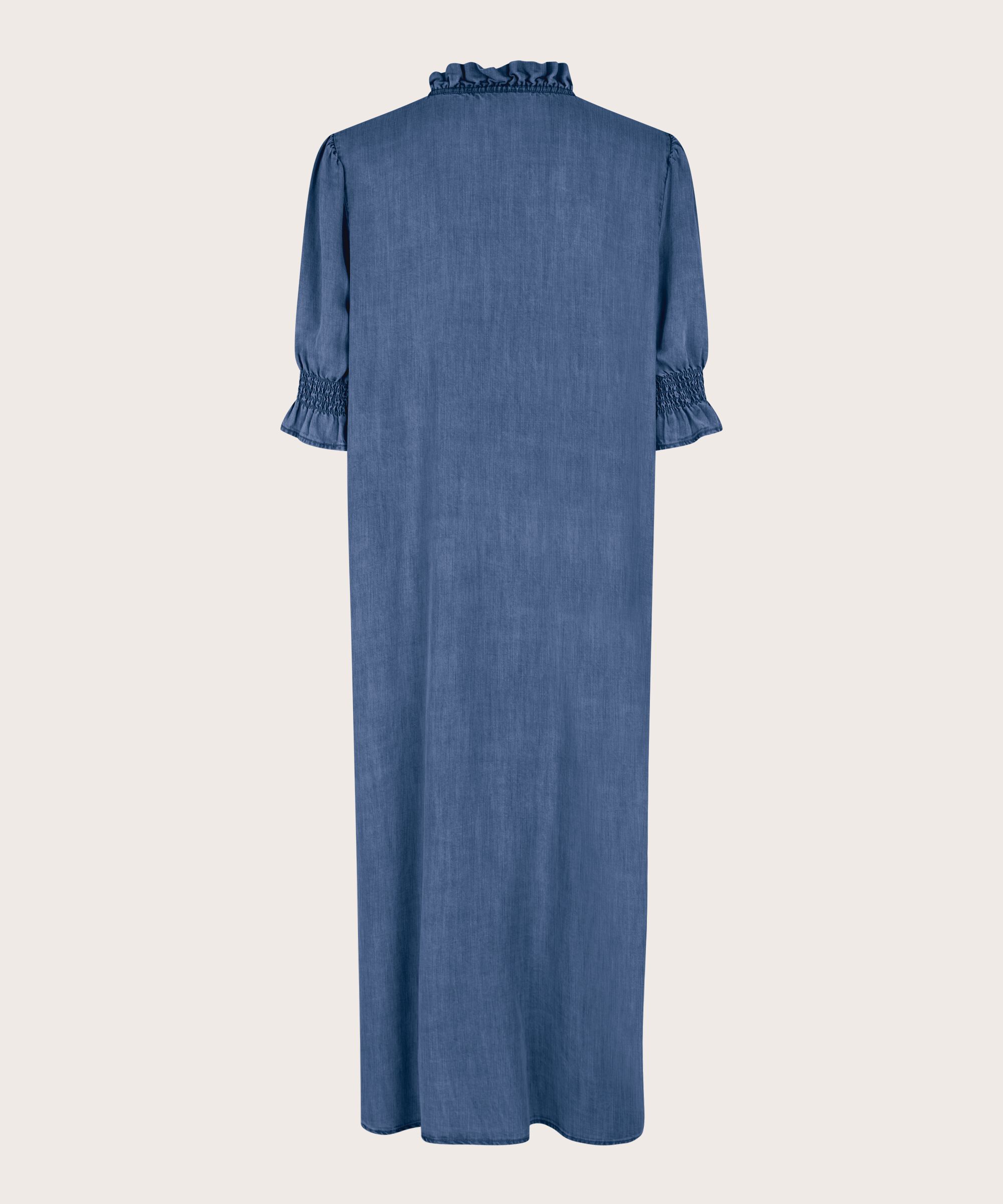 Nydelana Denim Dress, Washed denim