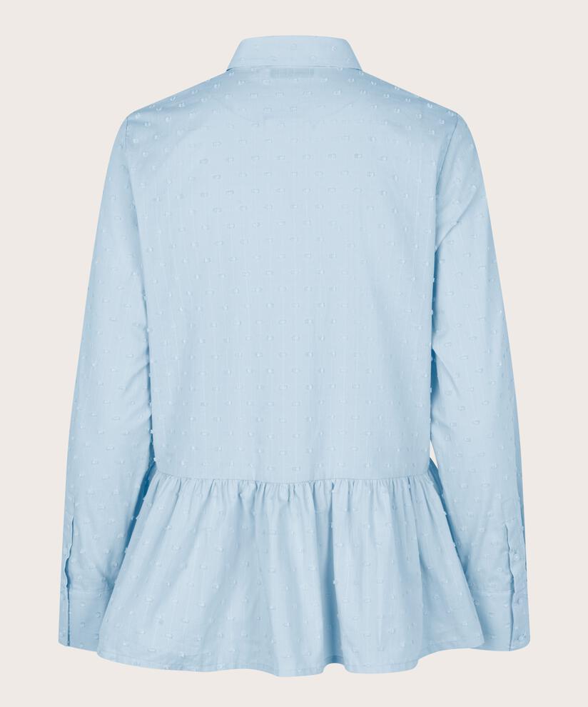 Idana Shirt, Blue Fog