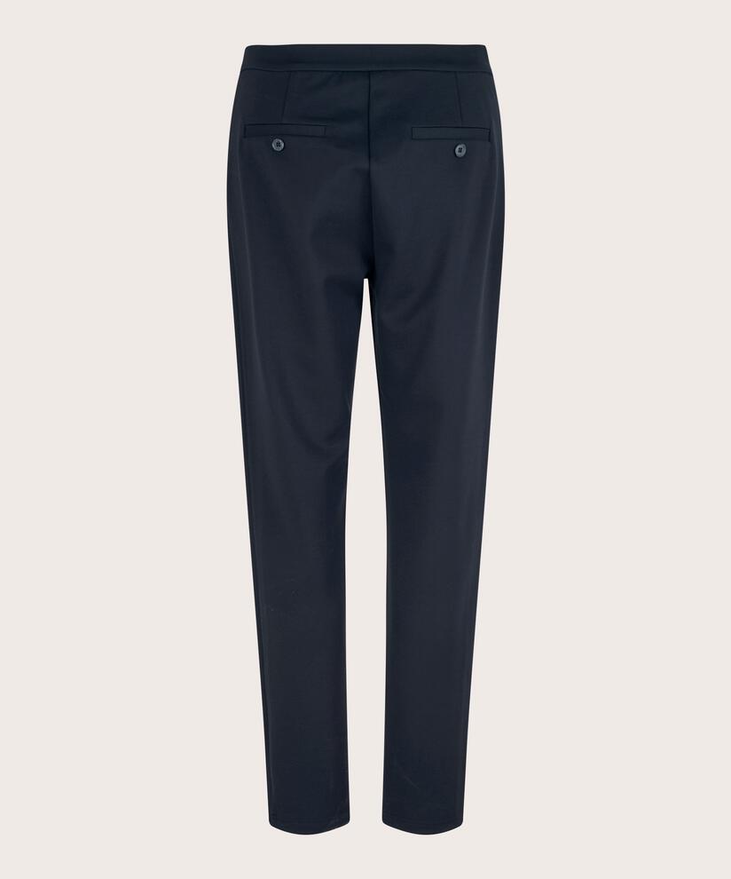 Pamala JERSEY Trousers, Navy, hi-res