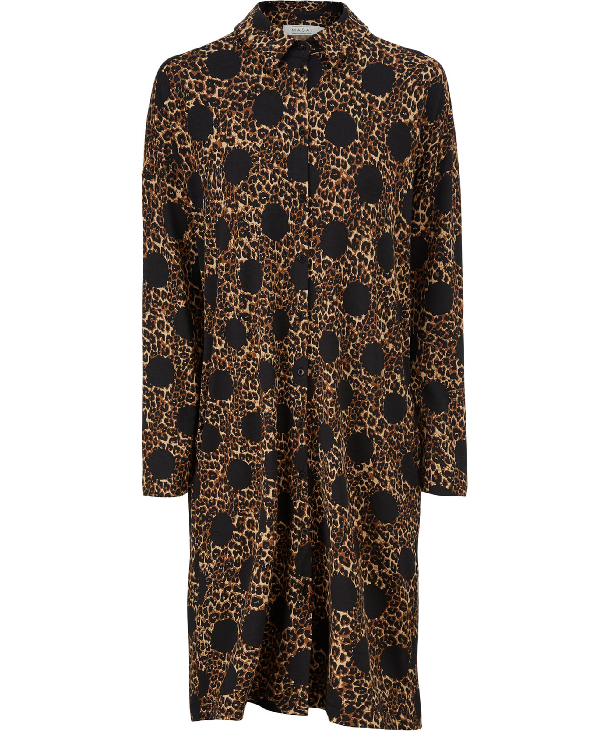 NITZINA JERSEY SHIRT DRESS, Monk's Robe