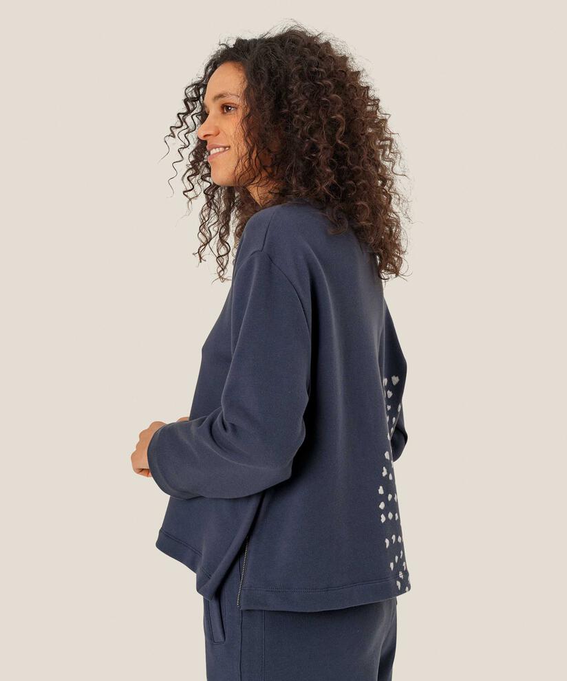 Dayanara JERSEY Top, Mood Indigo